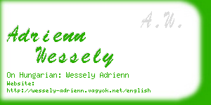 adrienn wessely business card